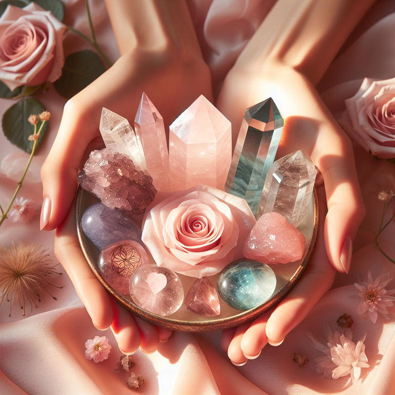 Comment utiliser le quartz rose pour attirer l'amour