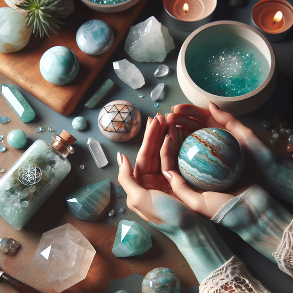 Comment utiliser l'amazonite pour apaiser les émotions
