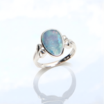 Bague ARTÉMIS - Opale Bleue