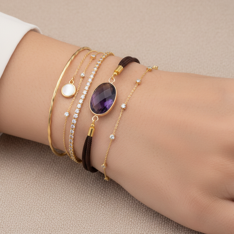 Bracelet TALA® - Améthyste A