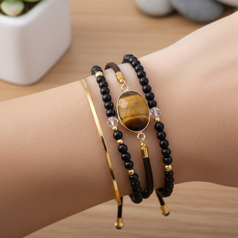 Bracelet TALA® - Oeil de tigre A