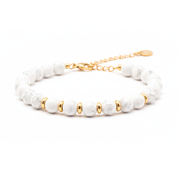 Bracelet AURA - Howlite A