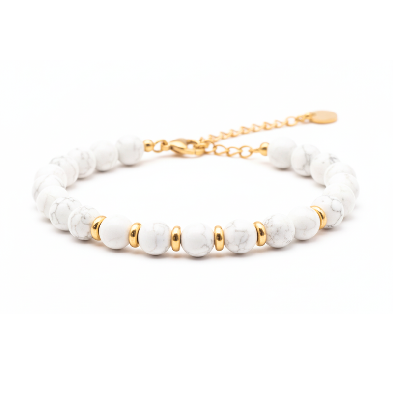 Bracelet AURA - Howlite A