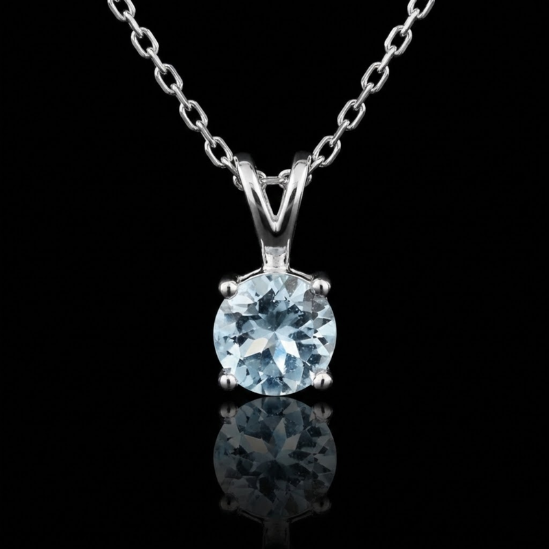 Pendentif AURORA®  Aigue-Marine