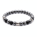 Bracelet ORION - Hématite Onyx