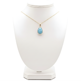 Pendentif Serti Amazonite