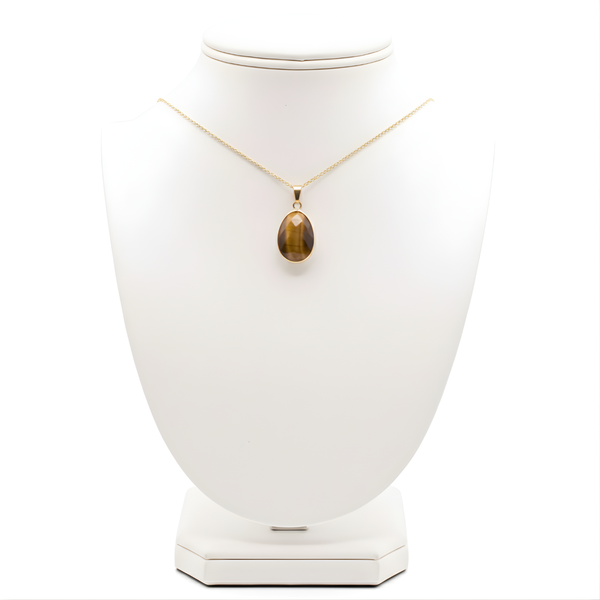 Pendentif LUCIA Oeil de Tigre