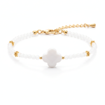 Bracelet Amaya - Cristal de Roche Howlite A