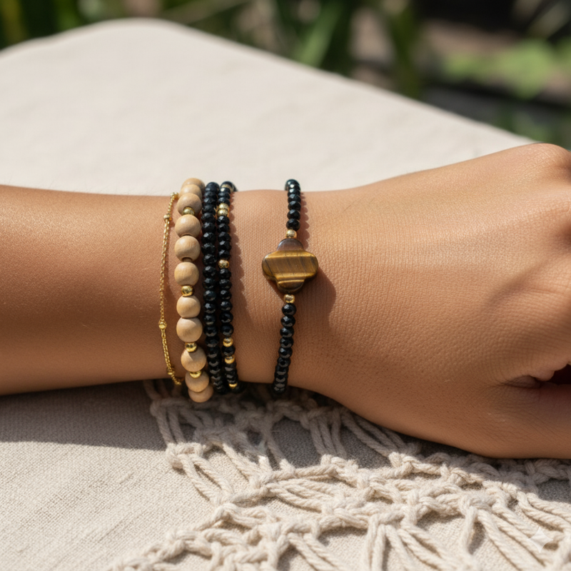 Bracelet Amaya® - Oeil de tigre A