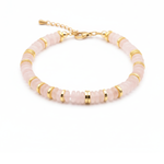 Bracelet Astra  - Quartz Rose