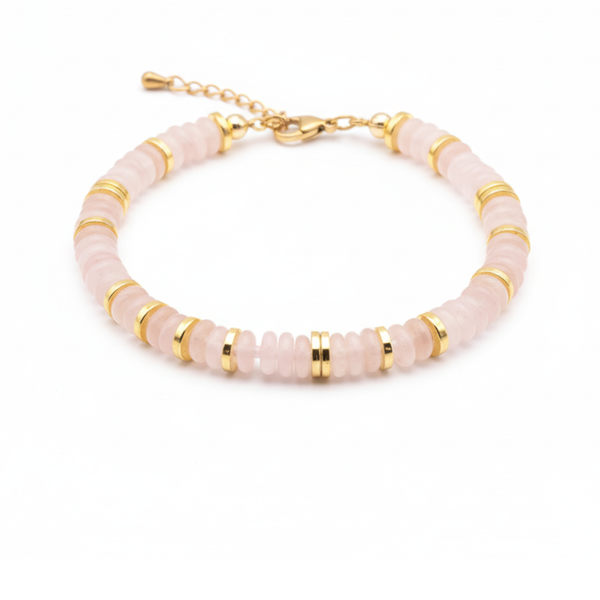 Bracelet Astra  - Quartz Rose