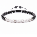 Bracelet HELIOS® - Howlite Onyx