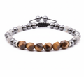 Bracelet HELIOS® - Oeil de Tigre Hématite Labradorite