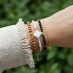 Bracelet Amaya - Cristal de Roche Howlite A