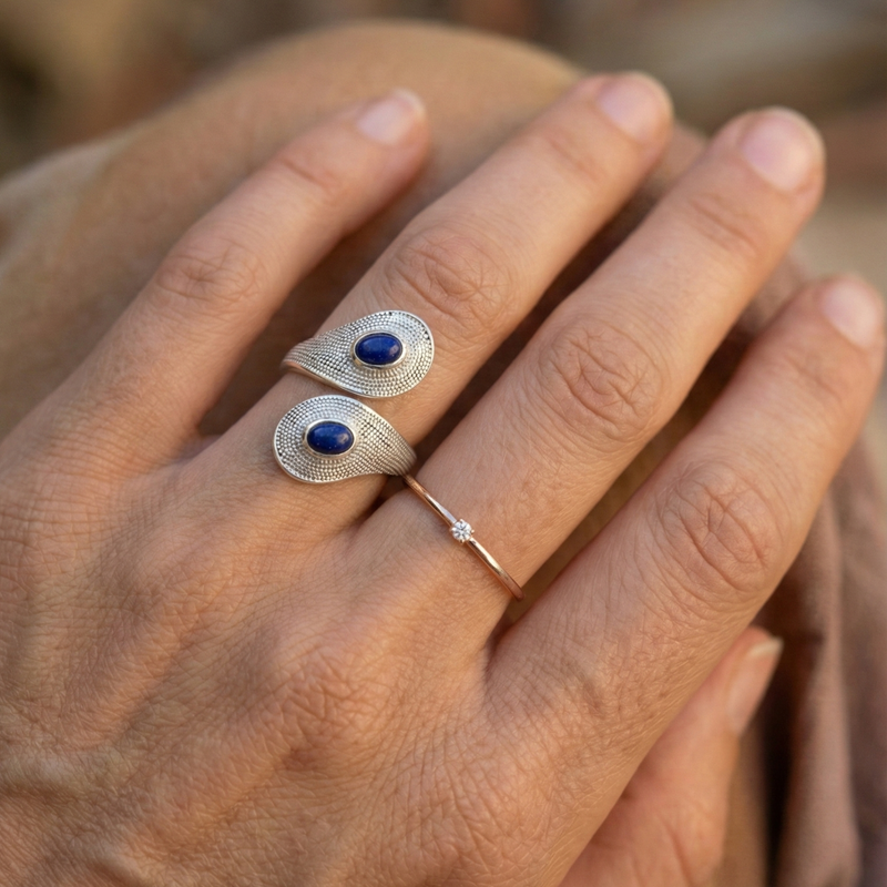 Bague SOLARA® Lapis Lazuli