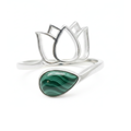 Bague SERENA® Malachite