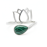 Bague SERENA® Malachite