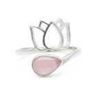 Bague SERENA Quartz Rose