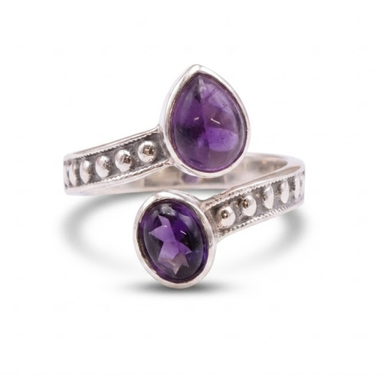 Bague ELYA® Améthyste