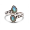 Bague ELYA® Labradorite