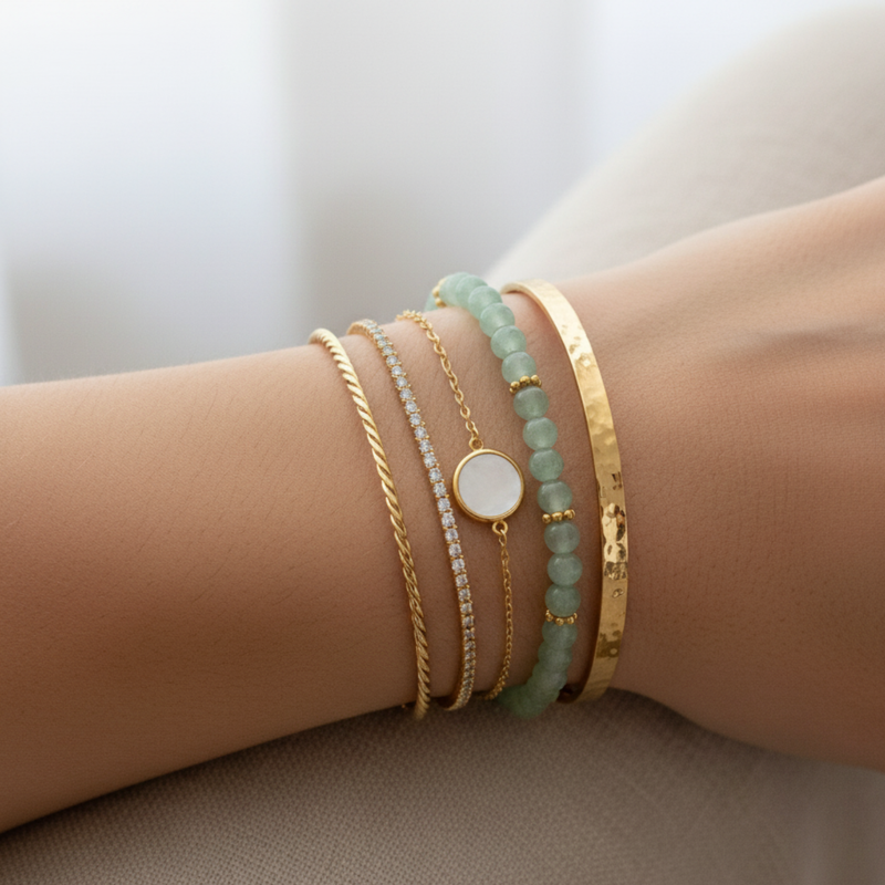 Bracelet Héritage - Aventurine A