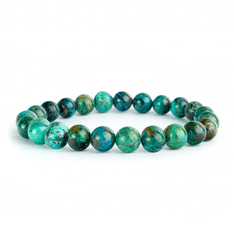 Bracelet Azurite Chrysocolle AAA