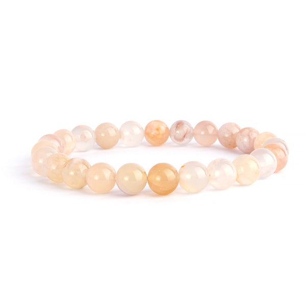 Bracelet Agate Fleur de Cerisier A