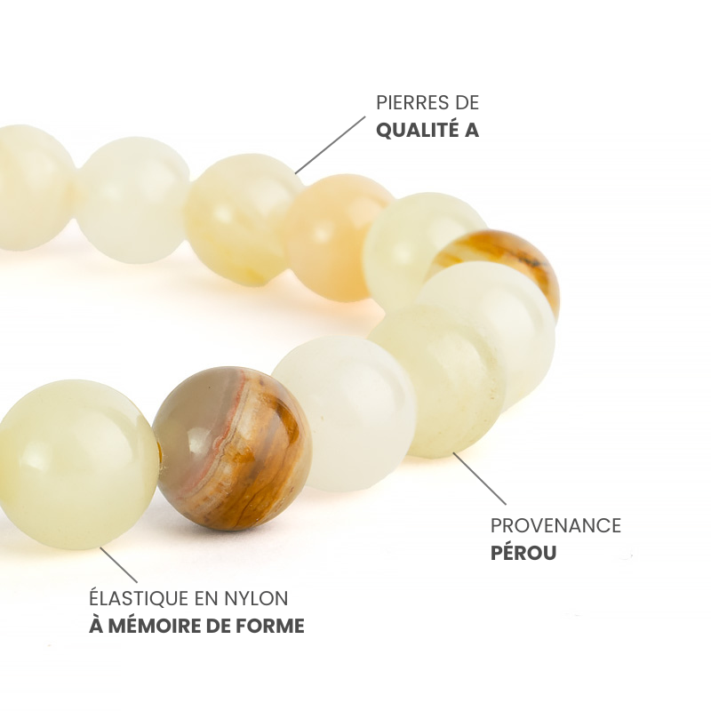 Bracelet Aragonite AB