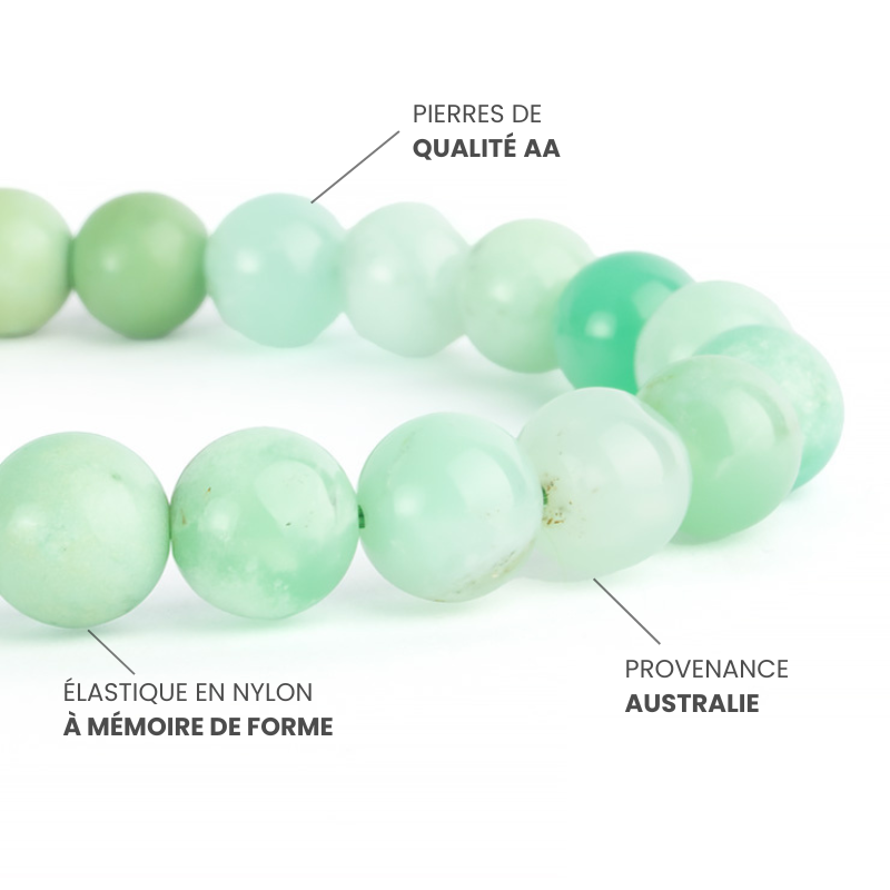 Bracelet Chrysoprase AA