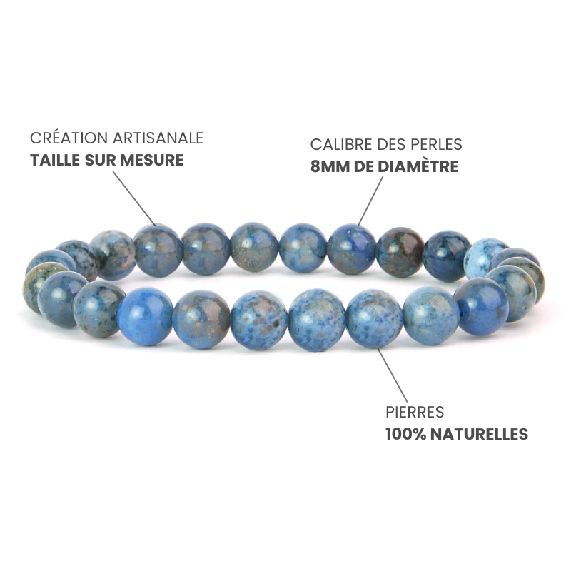 Bracelet Dumortiérite AA