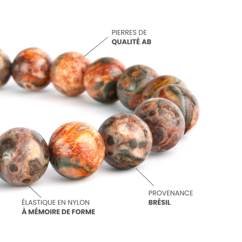 Bracelet Jaspe Léopard A