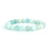 Bracelet Amazonite Pâle AB