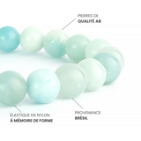 Bracelet Amazonite Pâle AB