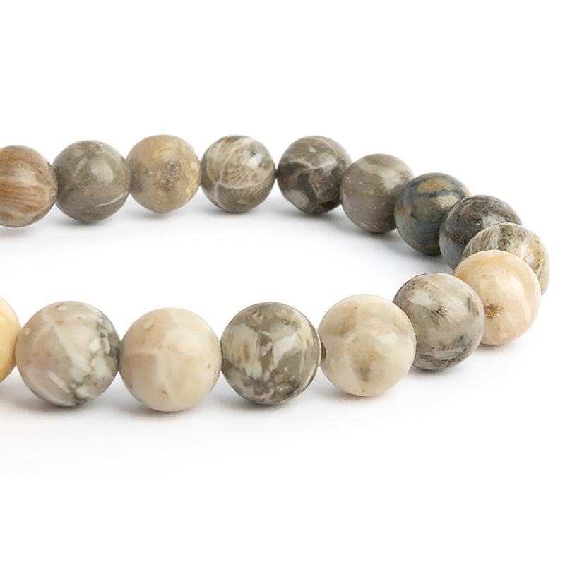 Bracelet Corail Fossile A