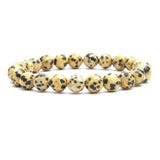 Bracelet Jaspe Dalmatien AB