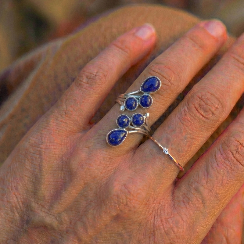 Bague LUMYA® Lapis Lazuli