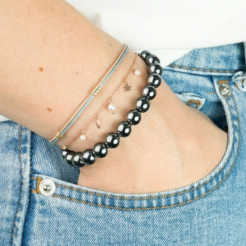 Bracelet Hématite A