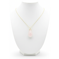 Pendentif Quartz Rose