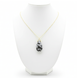 Pendentif Obsidienne Neige