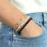 Bracelet Grenat Rouge Almandin AA