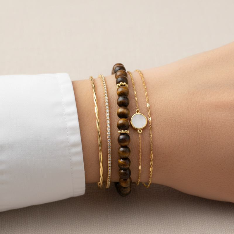 Bracelet Héritage® - Oeil de tigre A