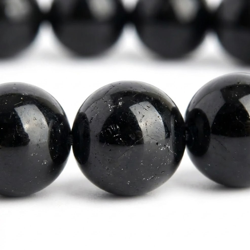 Bracelet Spinelle Noire A