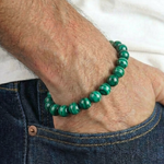 Bracelet Malachite AA