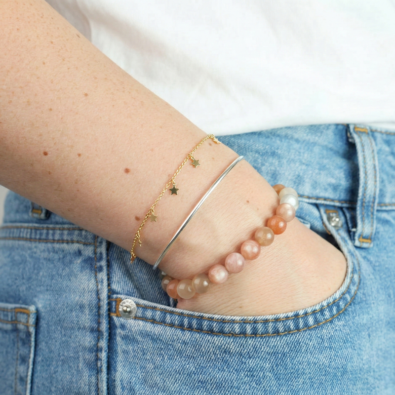 Bracelet Pierre de Lune AA+