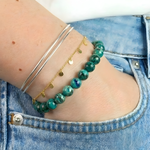 Bracelet Azurite Malachite AA