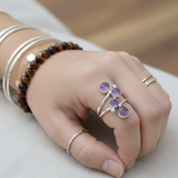 Bague argent 925 Améthyste