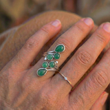 Bague LUMYA® Aventurine Verte