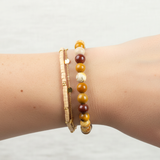 Bracelet Jaspe Mokaïte A