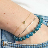 Bracelet Apatite Bleue AA