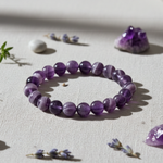 Bracelet Améthyste Rubanée AA